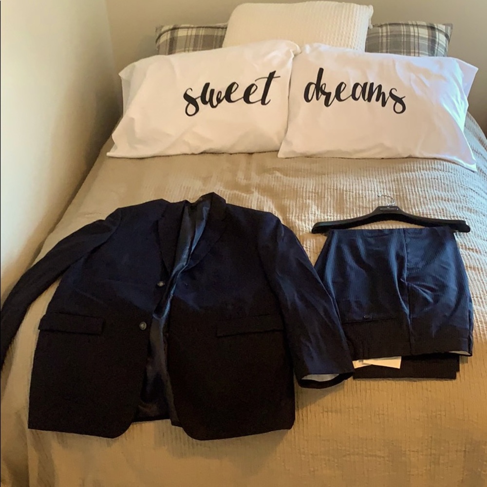XXL MENS BLUE SUIT